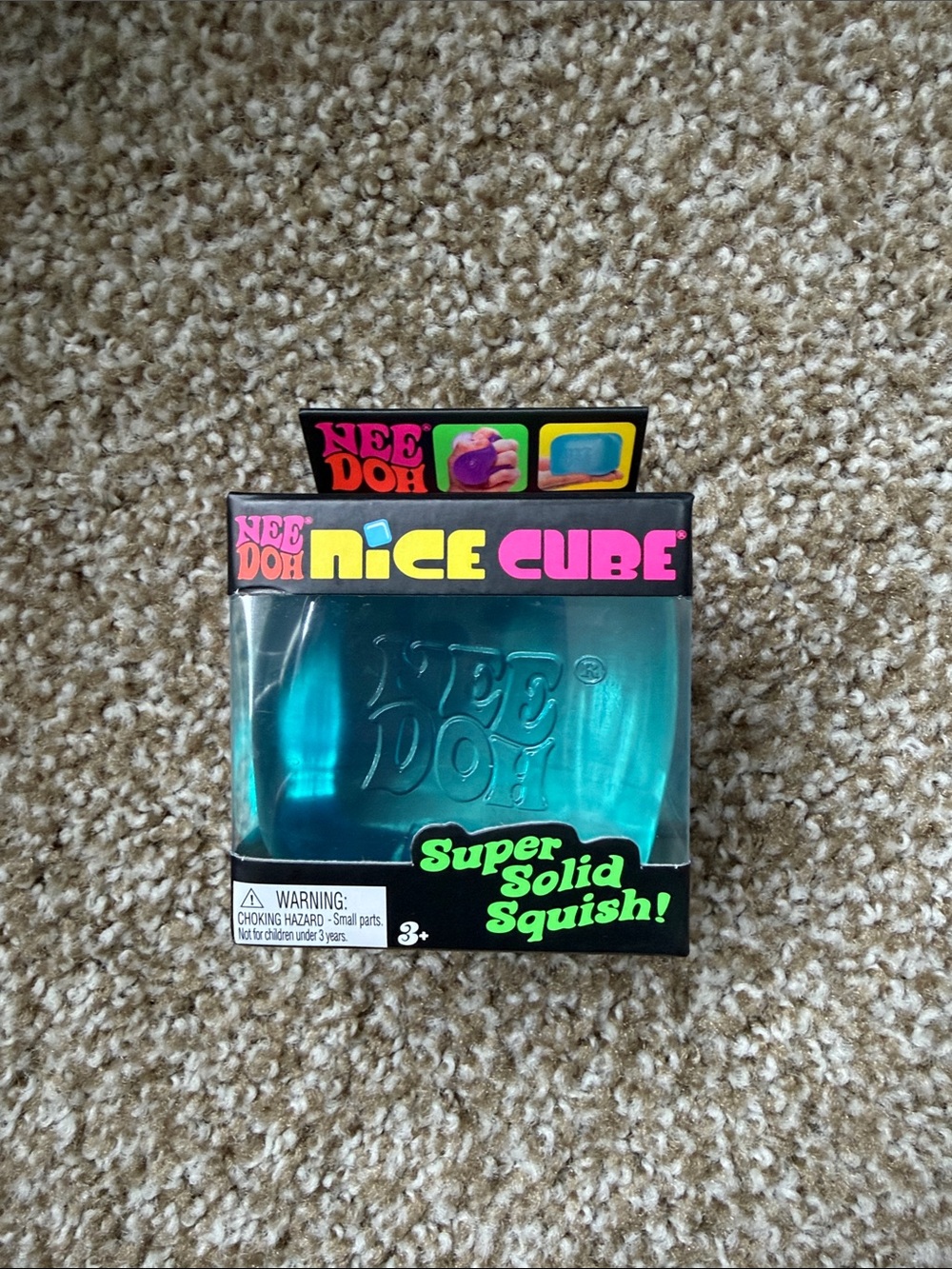 Needoh Nice Cube - Pink/Purple/Blue Trio - Picture 6 of 7